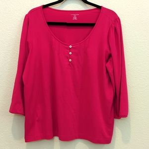 Lands End Top  XL/P